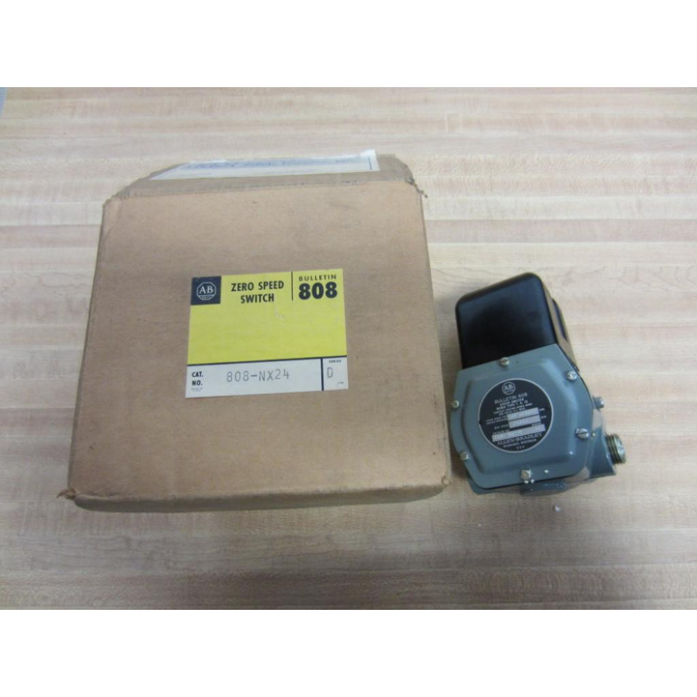 Allen Bradley 808-NX24 Speed Switch 808NX24 Series D