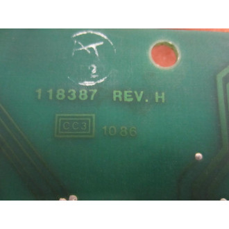 Allen Bradley 50387 1334 Modulator Logic PCB 118387 REV. P REV. P18