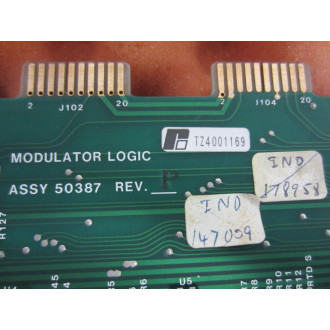 Allen Bradley 50387 1334 Modulator Logic PCB 118387 REV. P REV. P18