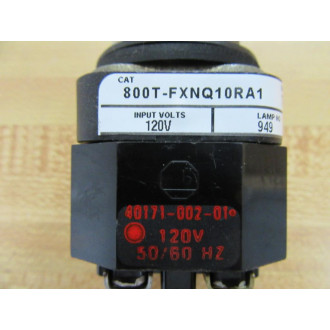 Allen Bradley 800T-FXNQ10RA1 Push Pull Switch