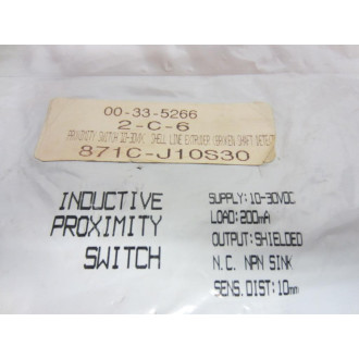 Allen Bradley 871C-J10S30 Proximity Switch 871CJ10S30