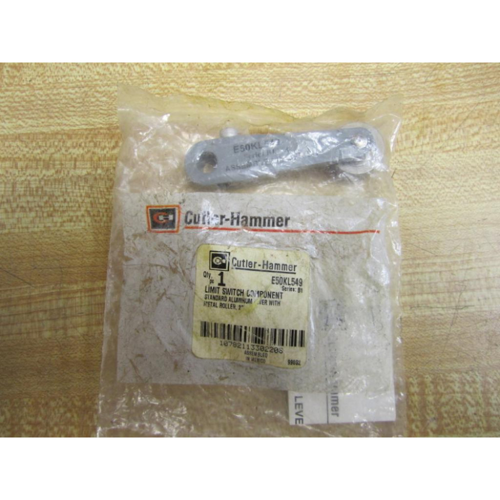 Cutler Hammer E50-KL549 Eaton Lever Roller E50KL549