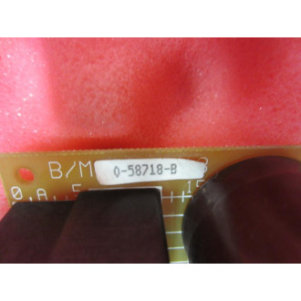 Reliance 0-58718-B PCB Relay Rectifier 802289-29A 058718B SW0001391 - Used