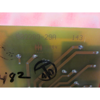 Reliance 0-58718-B PCB Relay Rectifier 802289-29A 058718B SW0001391 - Used