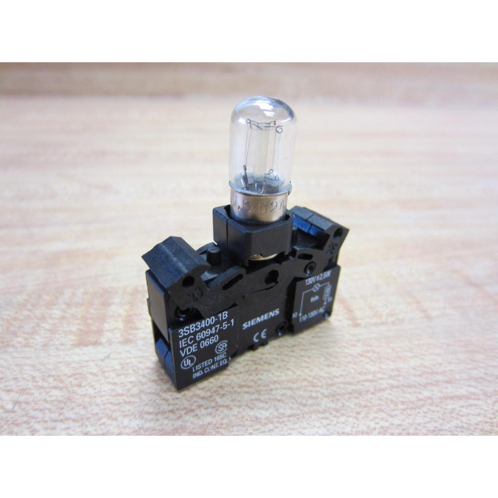 Siemens 3SB3400-1B Lamp Holder 3SB34001B - New No Box