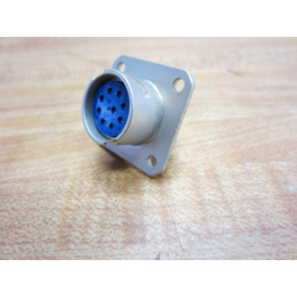 Amphenol 165-16 9 Pin Female Connector Panel Mount 10-818002-02S 16516