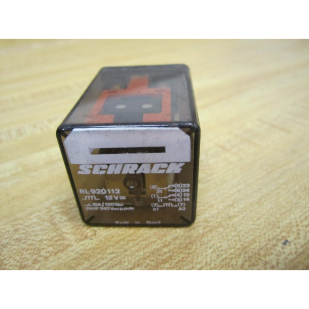 Schrack RL920112 Banner Relay BR-2 - New No Box