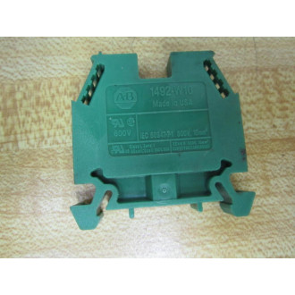 Allen Bradley 1492-W10 Block 1492W10 Green 1492-W10G (Pack of 13) - New No Box