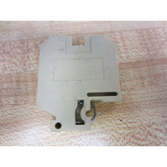 Weidmuller SAK-10 Terminal End SAK10 0110060000 (Pack of 35) - Used