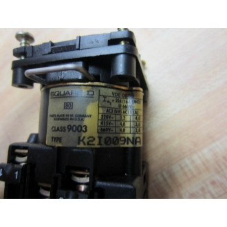 Square D 9003K2I009NA Cam Switch Missing Square CollarCover - Used