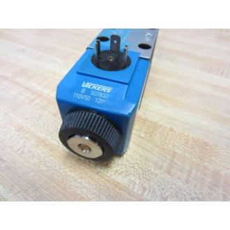Vickers DG4V-3-2N-M-U-B6-60 DG4V32NMUB660 Solenoid Valve - Used
