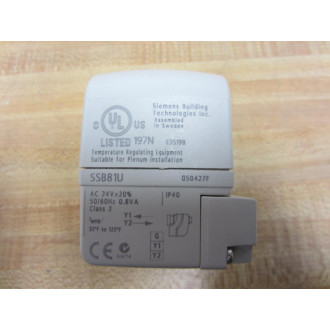 Siemens SSB81U Actuator - Used
