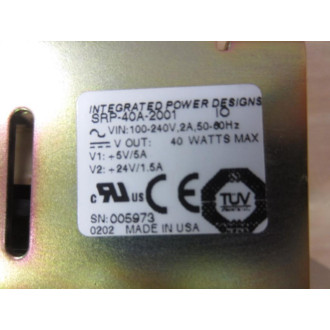 Integrated SRP-40A-2001 Power Supply SRP40A2001 - New No Box