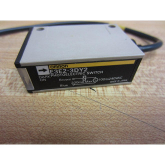 Omron E3E2-3DY2 Photoelectric Switch E3E23DY2 - New No Box