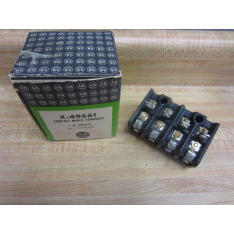 Allen Bradley X-49661 Contact Block X49661