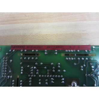 Siemens 6SC6140-0FE01 Circuit Board 6SC6140-OFE01 - Parts Only