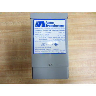Acme T-2-53008-S Transformer 240X480 Pri 120240 Sec T253008S