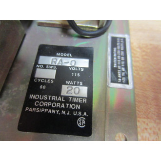 Industrial Timer RA-0 RA-O