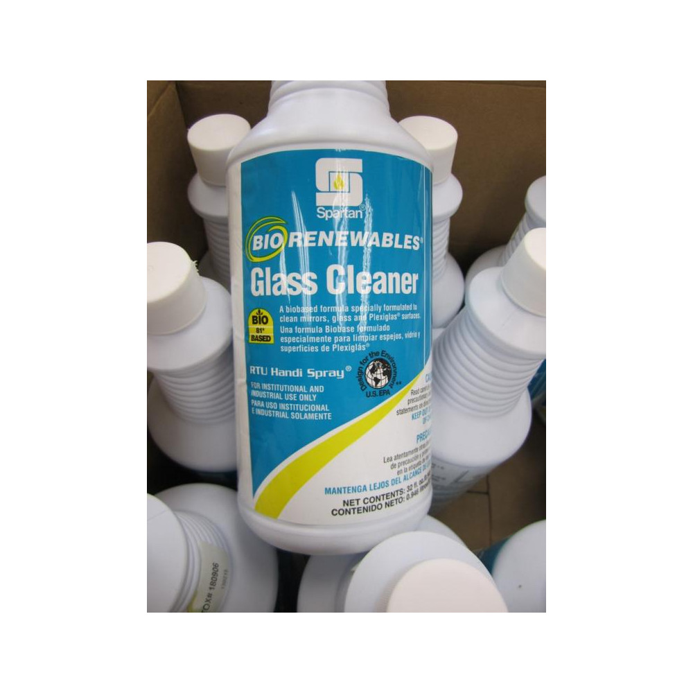 Spartan Chemical Glass Cleaner Bio Renewables (Pack of 12)