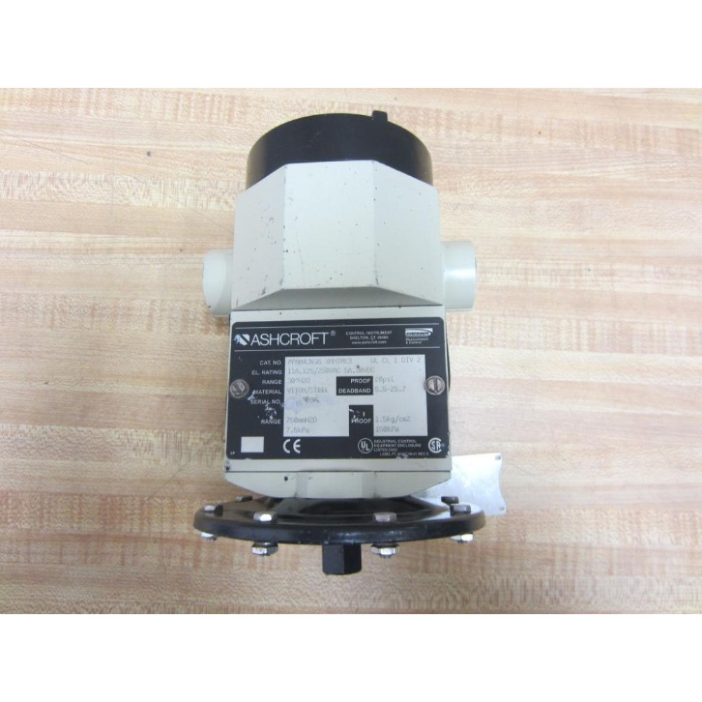 Ashcroft PPAN4JV25 XNHTMK3 Control Instrument PPAN4JV25XNHTMK3 - Used