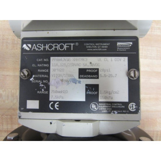 Ashcroft PPAN4JV25 XNHTMK3 Control Instrument PPAN4JV25XNHTMK3 - Used
