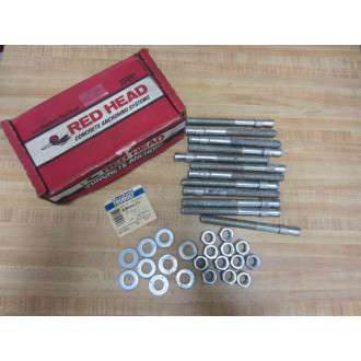 ITW RamsetRed Head WS-1254 Wedge Anchors WS1254 (Pack of 12)