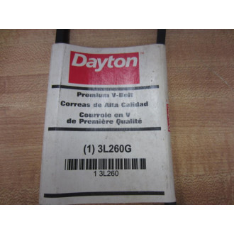 Dayton 3L260G Premium V-Belt 3L260