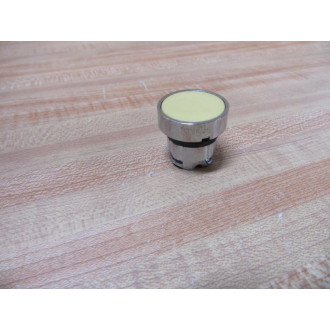 Telemecanique ZB4BA5 Schneider Yellow Push Button - New No Box