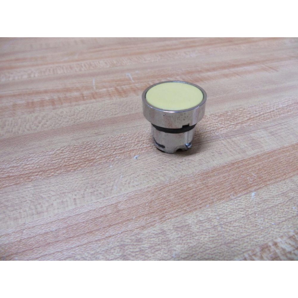 Telemecanique ZB4BA5 Schneider Yellow Push Button - New No Box