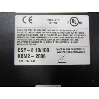 Equinox ESP-8 10100 8 Port 790191-008 KBM2-2006 - New No Box
