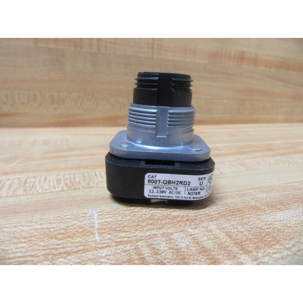 Allen Bradley 800T-QBH2RD2 Button 800TQBH2RD2 Core Only - New No Box Allen Bradley 800T-QBH2RD2 Button 800TQBH2RD2 Core Only - New No Box