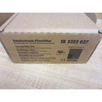 Rittal SK 3322 027 Filter Fan SK3322027