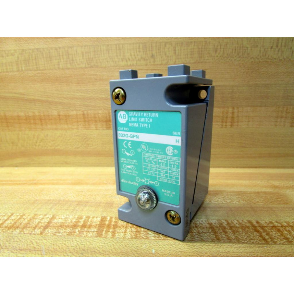 Allen Bradley 802G-GPN Limit Switch 8002GGPN Series H - New No Box