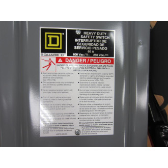 Square D H362AWC Safety Switch