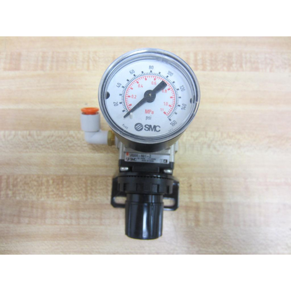 SMC AR20K-N01-Z Regulator AR20KN01Z With Gauge - New No Box