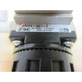 SMC AR20K-N01-Z Regulator AR20KN01Z With Gauge - New No Box