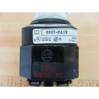 Allen Bradley 800T-PA16R Push Button 800TPA16R - Used