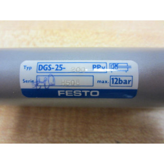 Festo DGS-25-200 PPV Cylinder DGS25200PPV - New No Box
