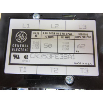 General Electric CR353FE3BA1 Contactor