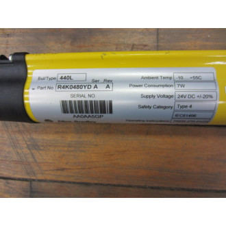 Allen Bradley R4K0480YD Light Curtain AA0AA5GP - Used