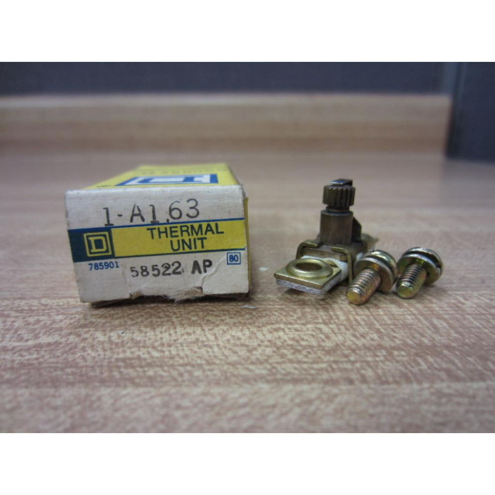 Square D A1.63 Overload Relay Heater Element A163 (Pack of 2)