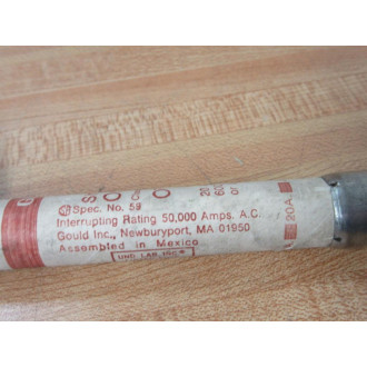 Gould Shawmut Ferraz OTS20 Mersen Fuse Tested (Pack of 5) - Used