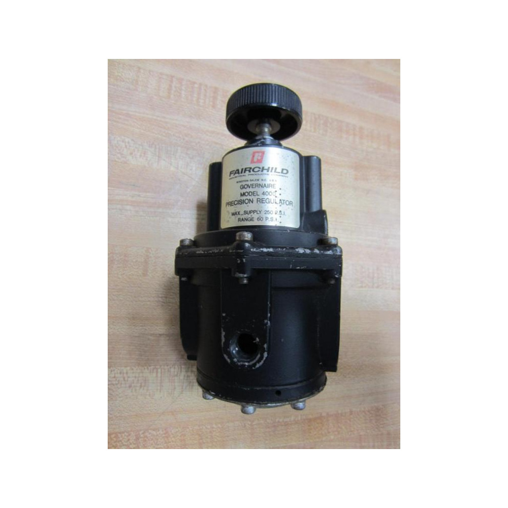 Fairchild Model 4000 Precision Regulator Range: 60 PSI - Used