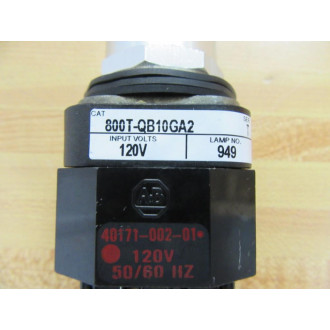 Allen Bradley 800T-QB10GA2 Push Button Switch