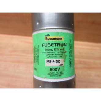 Buss FRS-R-200 Bussmann Fuse Cross Ref 4A467 Short, Energy Efficient - Used