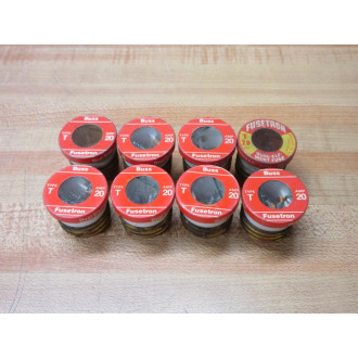 Buss T-20 Bussmann Fuse Cross Ref 3W758 (Pack of 8) - Used