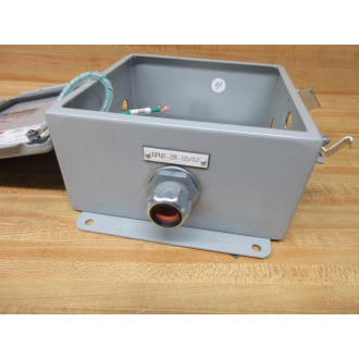 Hoffman A808CH JIC Box Enclosure 54860 8X8X4 W Cable Gland - Used