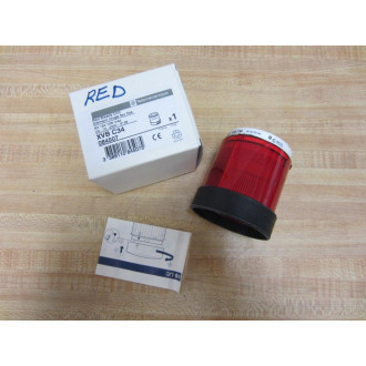 Telemecanique XVB-C34 Schneider Red Steady Unit 084507 WO Bulb
