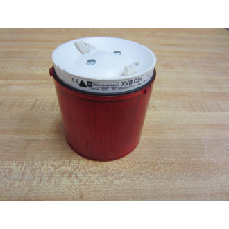 Telemecanique XVB-C34 Schneider Red Steady Unit 084507 WO Base WO Bulb - Used