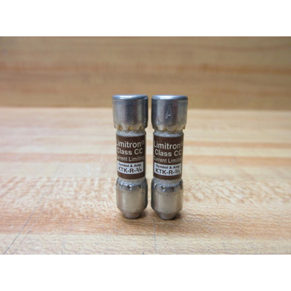 Buss KTK-R-34 Bussmann Fuse Cross Ref 4XC18 (Pack of 2) - New No Box